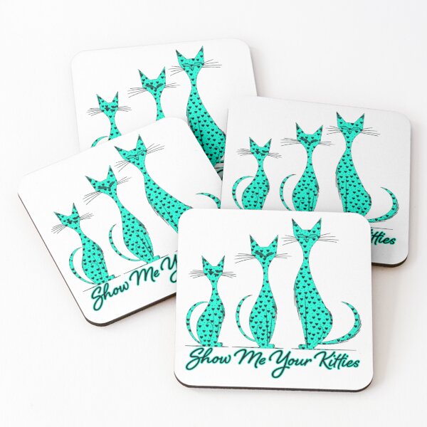 Item preview, Show Me Your Kitties, Green designed and sold by SplendidThings.