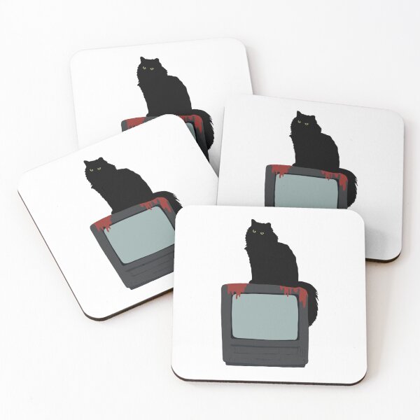 Item preview, TV Horror Cat designed and sold by notastranger.