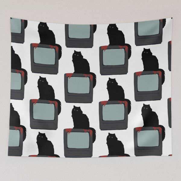 Item preview, TV Horror Cat designed and sold by notastranger.