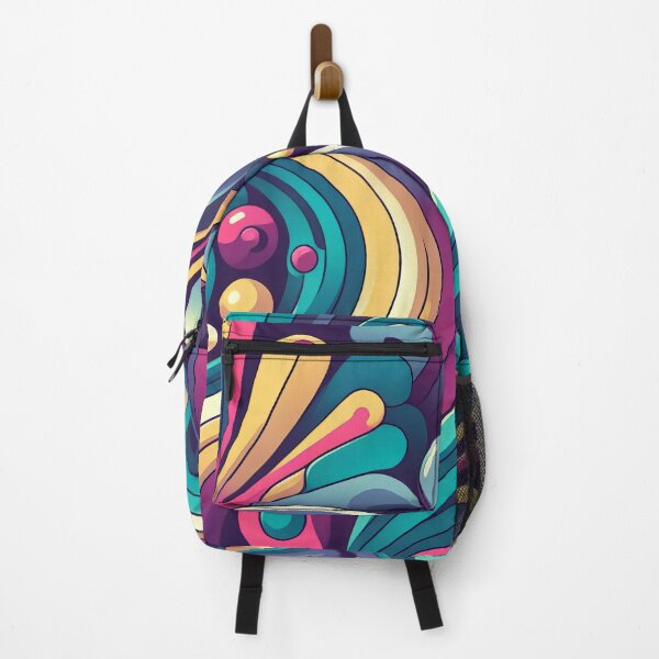 Item preview, Kaleidoscopic Dreams in Vibrant Abstract Colour Waves designed and sold by ArtComixHaven.