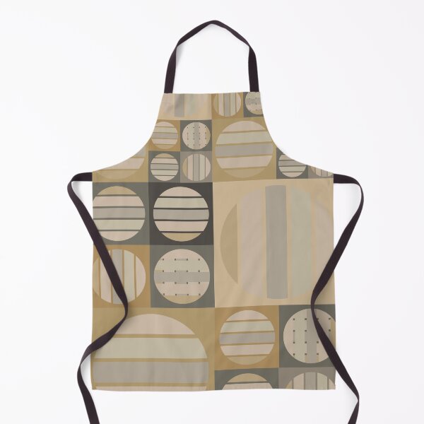 Item preview, Grey and Gold Geometric LUNA designed and sold by Sharon Schwalbe.