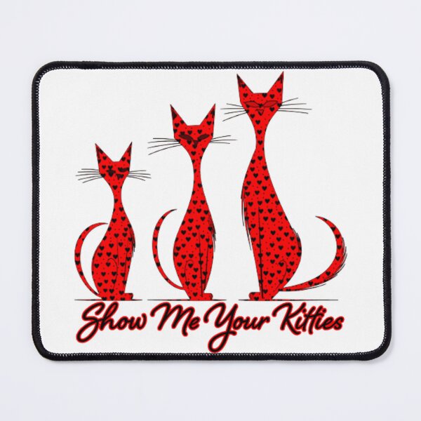 Item preview, Show Me Your Kitties, Red designed and sold by SplendidThings.