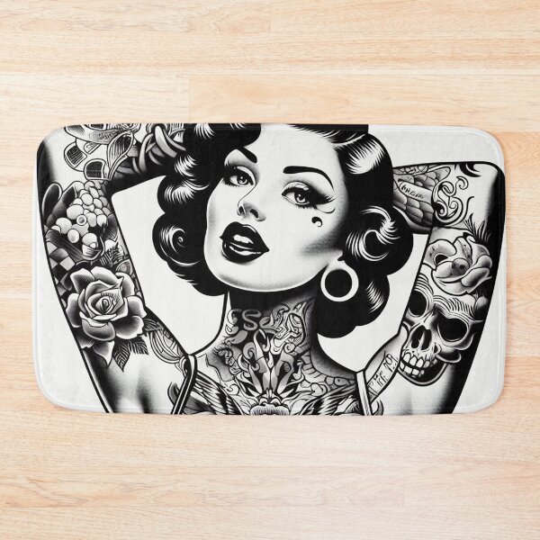 Item preview, Hot Inked Girl designed and sold by PulpVintage.