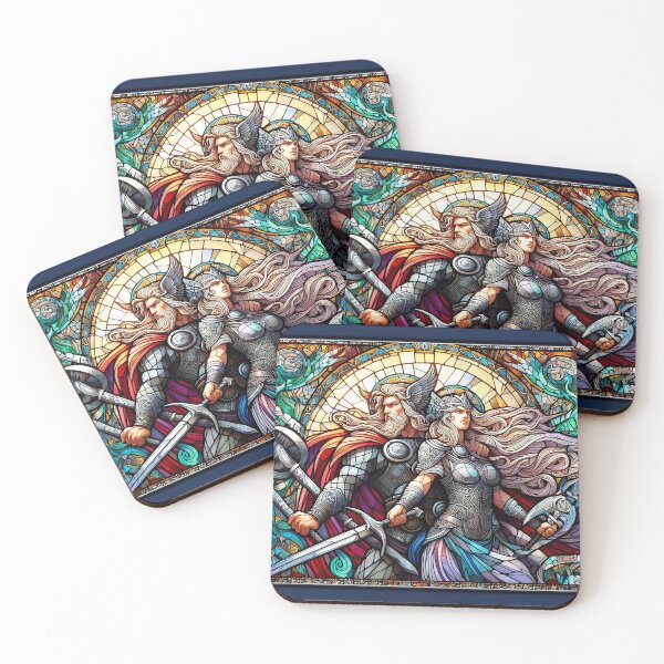 Item preview, Thor and Sif designed and sold by Foxlindesigns.