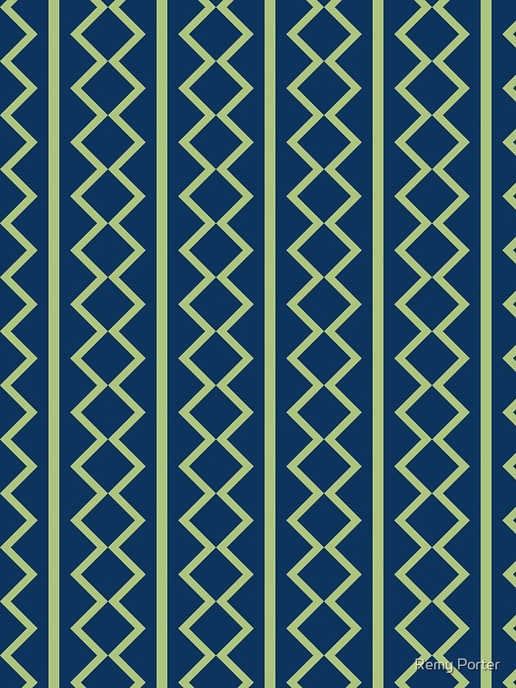 Thumbnail 3 of 3, Scarf, Chevrons designed and sold by RemyPorter.