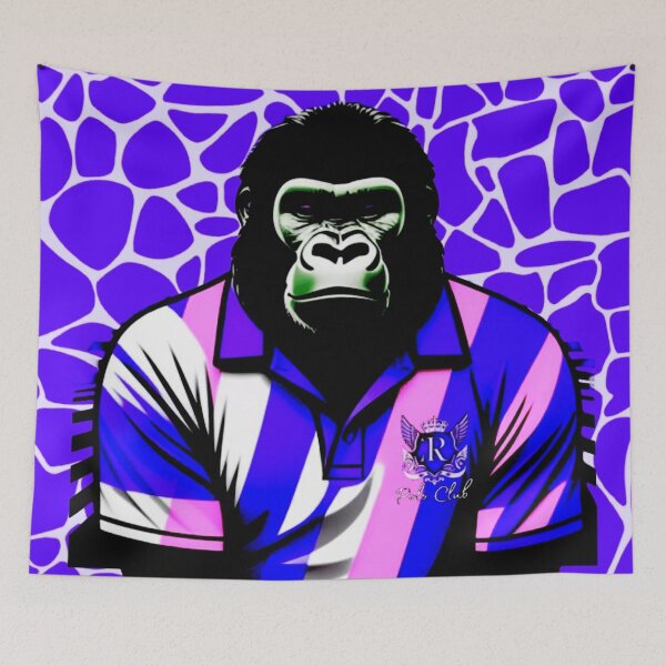 Item preview, Gorilla polo player designed and sold by Roxburylane.