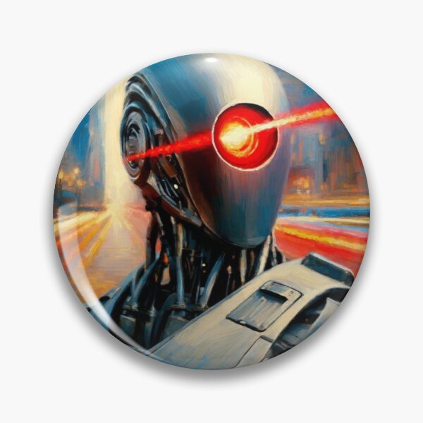 Item preview, Tesla bot/ robocop designed and sold by TEEJAMBOREE.