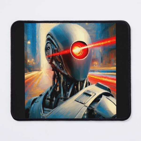 Item preview, Tesla bot/ robocop designed and sold by TEEJAMBOREE.