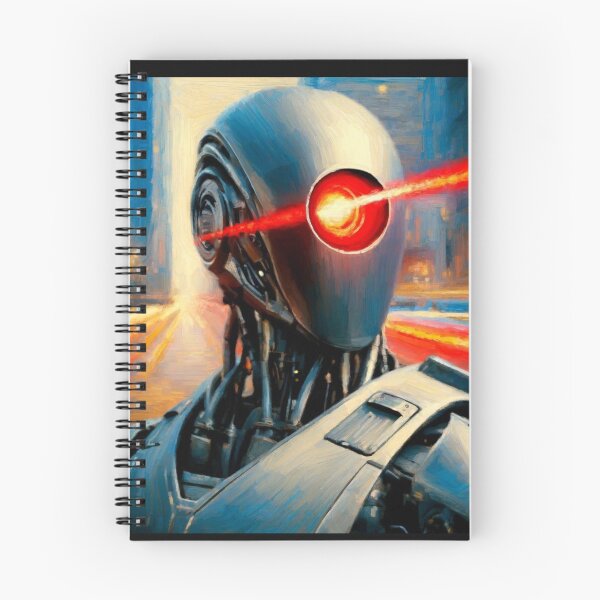 Item preview, Tesla bot/ robocop designed and sold by TEEJAMBOREE.