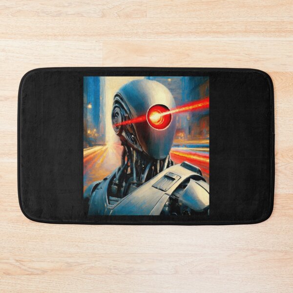 Item preview, Tesla bot/ robocop designed and sold by TEEJAMBOREE.