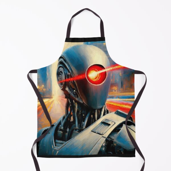Item preview, Tesla bot/ robocop designed and sold by TEEJAMBOREE.