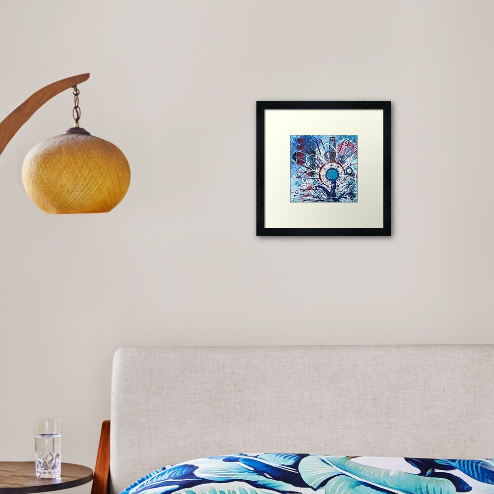 Pretty Girl Framed Art Print