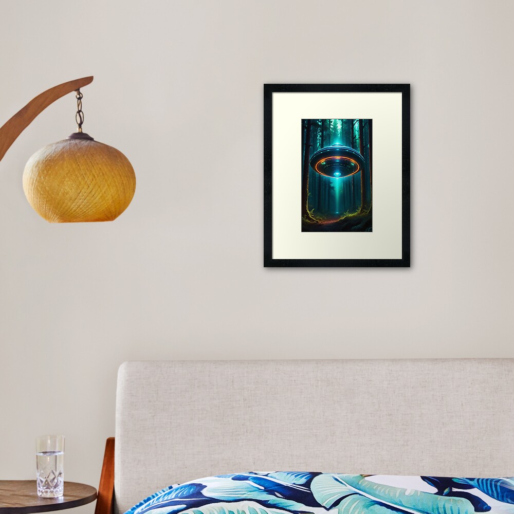 Item preview, Framed Art Print designed and sold by eXtraHumans.