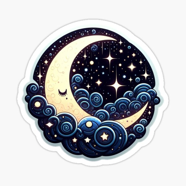 Item preview, Cosmic Moon  designed and sold by Allaboutthemoon.
