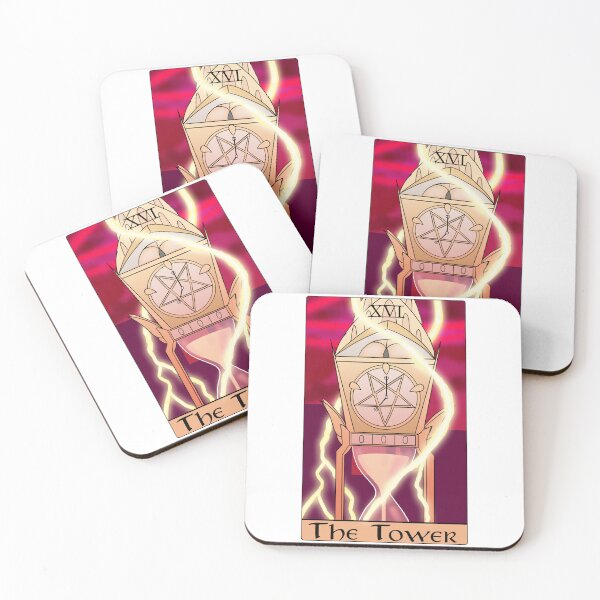Item preview, Carta del Tarot del Hotel Hazbin La Torre designed and sold by Munro20.
