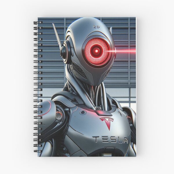Item preview, Tesla bot designed and sold by TEEJAMBOREE.