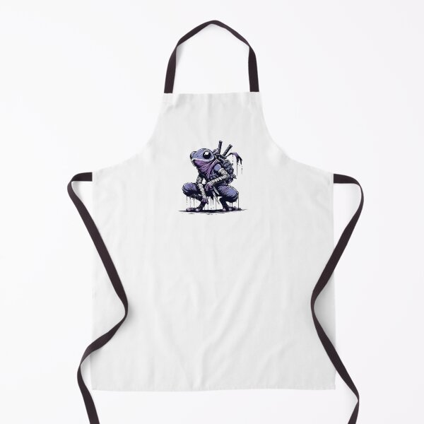 Item preview, Ninja Samurai Frog Ink Splash Anime Art designed and sold by TomFrontierArt.