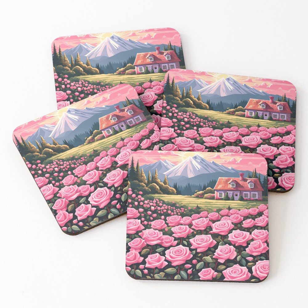 Item preview, Coasters (Set of 4) designed and sold by VeiledVision.