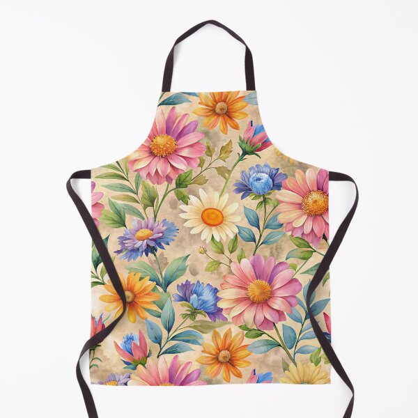 Item preview, Pattern with colorful summer flowers. designed and sold by ElenaHrubes.