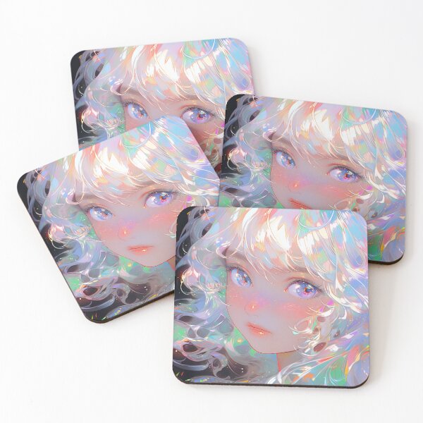 Item preview, Dreamy Luminous Pastel Anime Girl designed and sold by bubblegoth.
