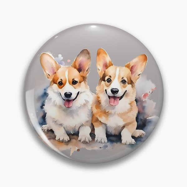 Item preview, Pembroke Welsh Corgi Dog designed and sold by Animalia Artistry.