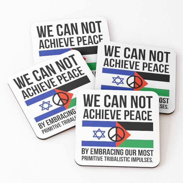 Item preview, Peace will not be achieved through tribalism  designed and sold by Rachel the Artist .