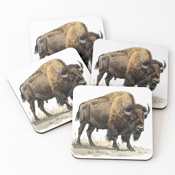 Item preview, Majestic Bison on the Golden Prairie designed and sold by NatureSyllabus.