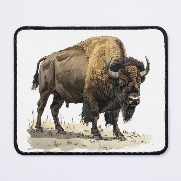 Item preview, Majestic Bison on the Golden Prairie designed and sold by NatureSyllabus.