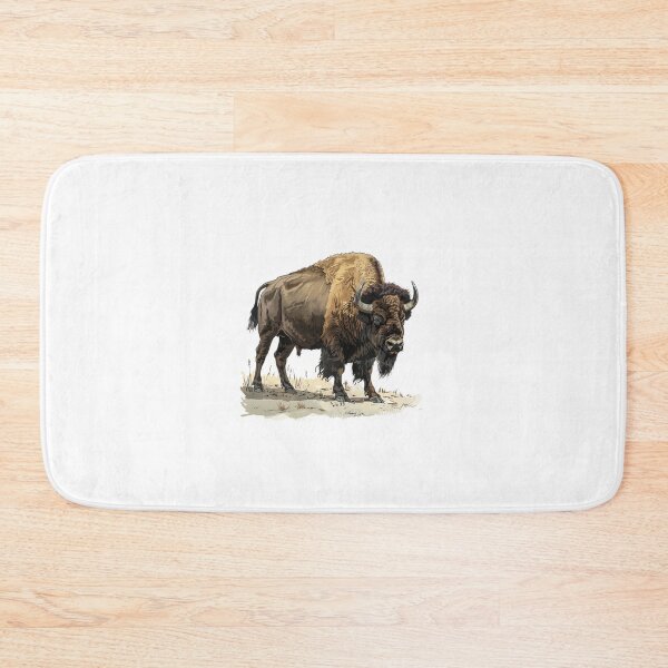 Item preview, Majestic Bison on the Golden Prairie designed and sold by NatureSyllabus.