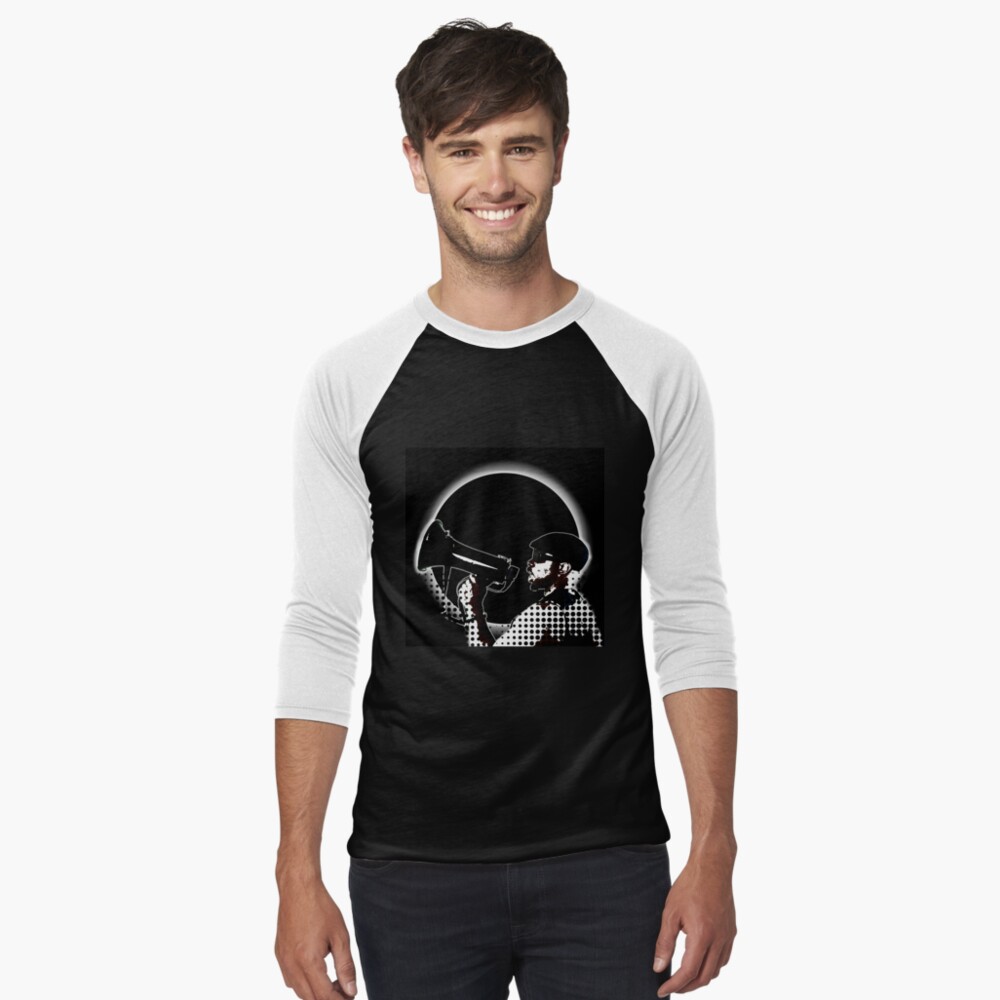 Item preview, Baseball ¾ Sleeve T-Shirt designed and sold by mczulu.