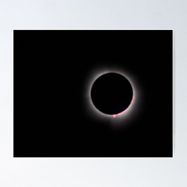 Item preview, eclipse 2024 solar flares prominences from Southern, Illinois designed and sold by WayneSheridan.