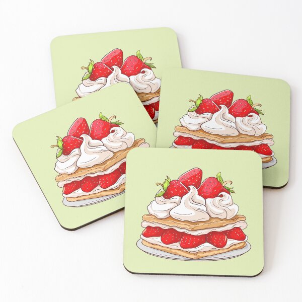 Item preview, Strawberry Meringue Cake designed and sold by sakurashorty.