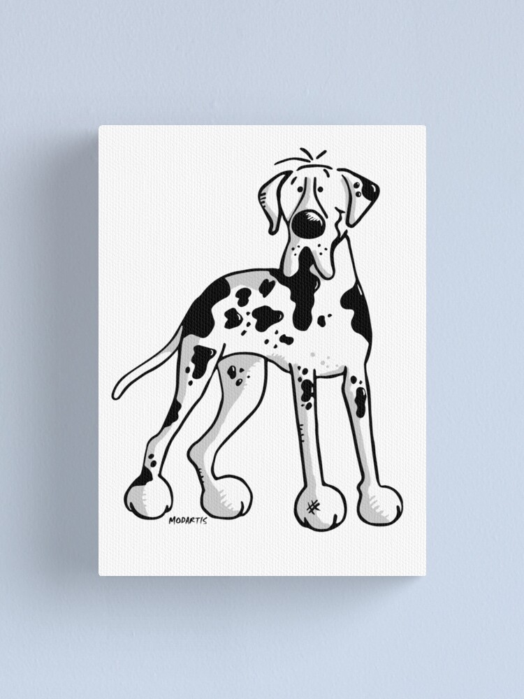 Great Dane Cartoon Great Dane Cartoon