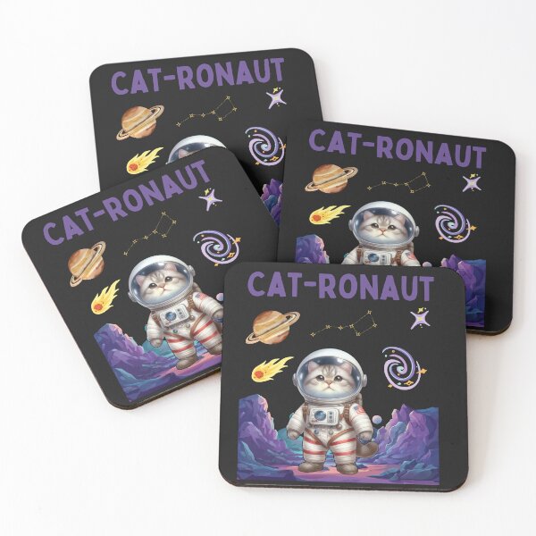 Item preview, Cat-ranaut, Cat On The Moon designed and sold by AlienOccupation.