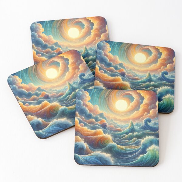Item preview, Dance of the Celestial Waves designed and sold by HarmonyInBloom.