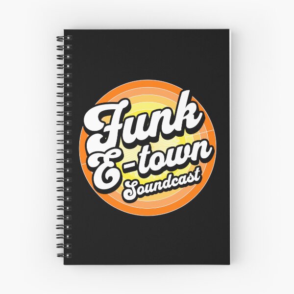 Item preview, FUNK E-TOWN SOUNDCAST  - Staged Gradient Logo (Orange/Yellow) designed and sold by Discothreadz.
