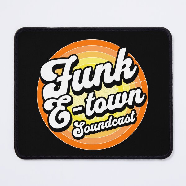 Item preview, FUNK E-TOWN SOUNDCAST - Staged Gradient Logo (Orange/Yellow) designed and sold by Discothreadz.