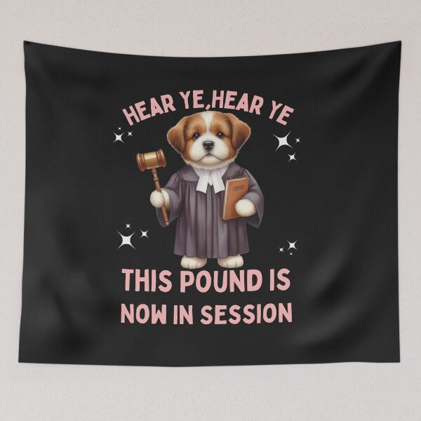 Item preview, Dog Judge Calls For Order In The Pound designed and sold by AlienOccupation.