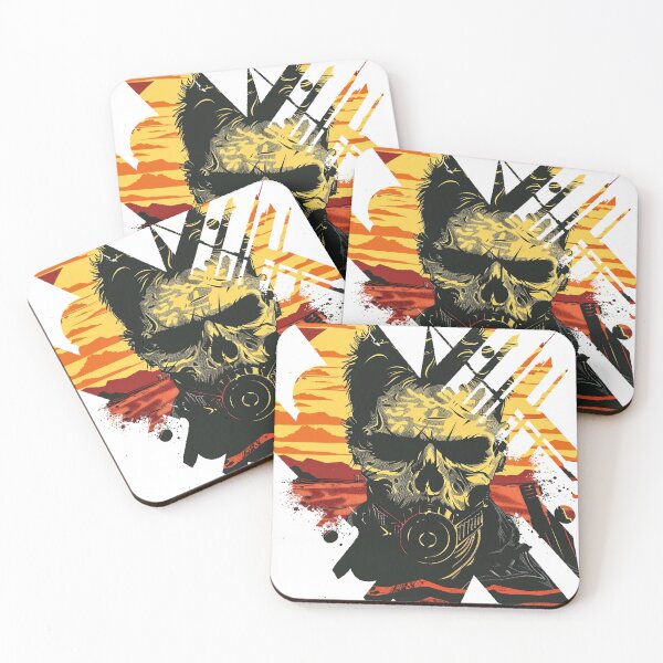 Item preview, apocalyptic skull design designed and sold by javierparra.