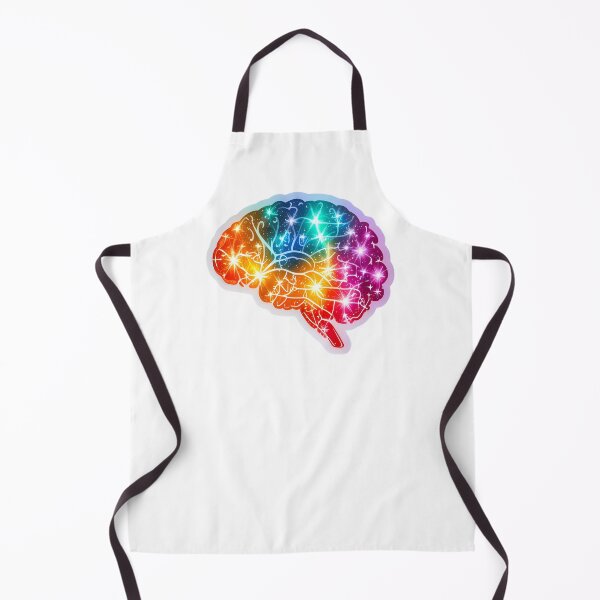 Item preview, Colorful Neurodivergent Brain Sticker, Artistic Mind Decal, Sparkle Neurology Laptop Decoration, Science Teacher Gift, Student Planner Accessories designed and sold by WatermelonPink.