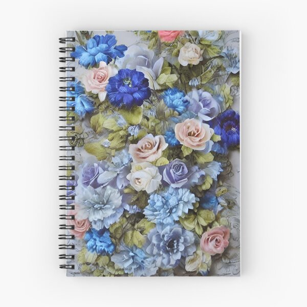 Item preview, Decoupage Design With Flowers and Newspaper designed and sold by imaginmagic.