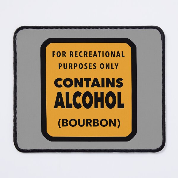 Item preview, Warning Contains Bourbon 1 designed and sold by JDHardie.