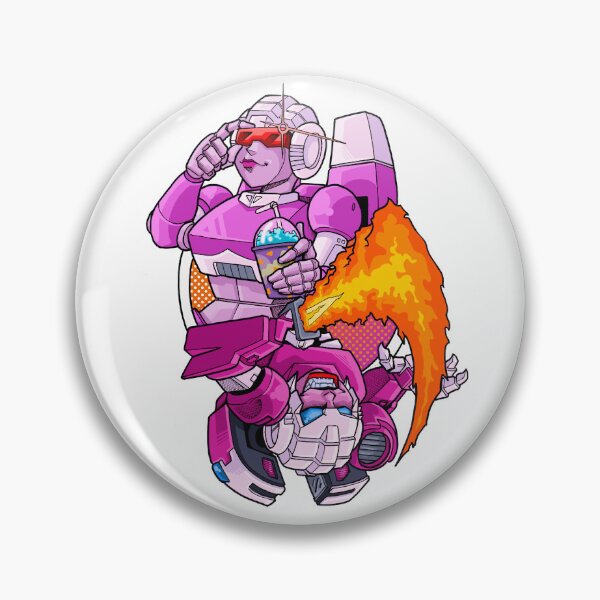 Item preview, Pink Robo-Lady Duality (G1 version) designed and sold by Natephoenix.