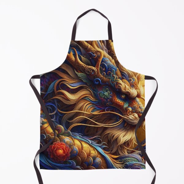 Item preview, Majestic Mythical Dragon in Vivid Hues designed and sold by Vitalka-uk.