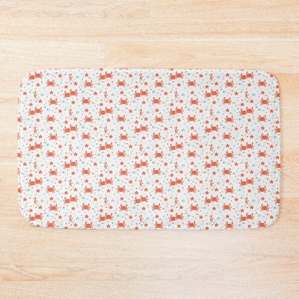 Item preview, Crabby Cove Delight: Seamless Pattern with Cute Crabs and Sea Stones" designed and sold by hjian8219.