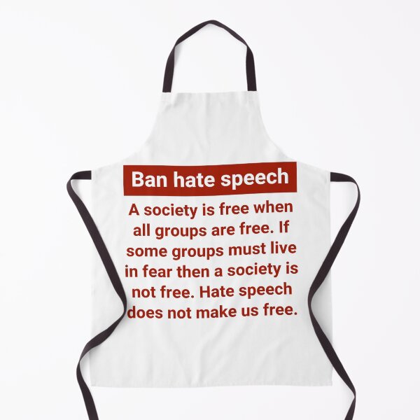 Item preview, Ban hate speech designed and sold by Rachel the Artist .