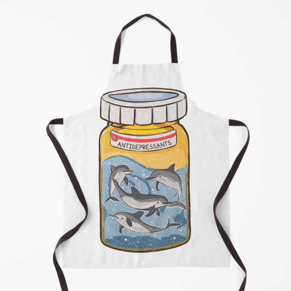 Item preview, Dolphin antidepressant love medicine designed and sold by GlowinUp Shop.