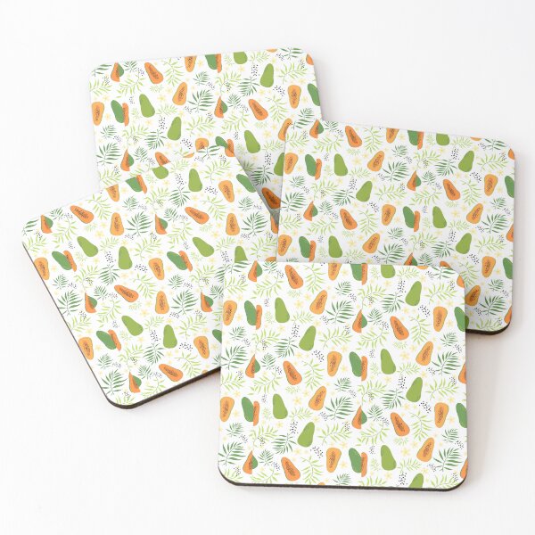 Item preview, Papaya Paradise: Seamless Tropical Pattern" designed and sold by hjian8219.