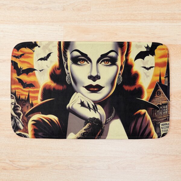 Aperçu de l'œuvre Fille vampire gothique rétro créée et vendue par PulpVintage.