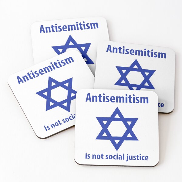 Item preview, Antisemitism is not social justice  designed and sold by Rachel the Artist .